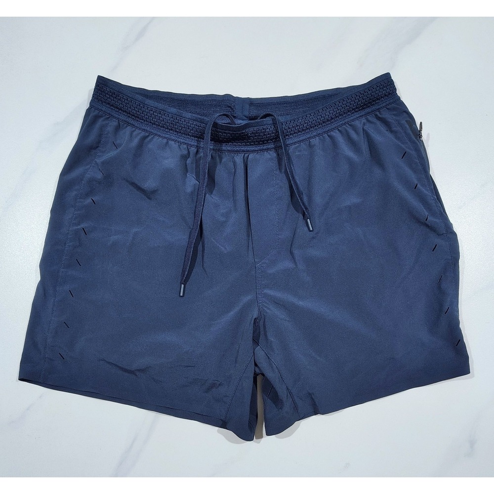 Ten Thousand Men's The Session Gym Shorts Blue XL 5" Inseam Extra Large Lined